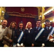 ¡Grande Capos! Reconocimiento de la Provincia a los abanderados y escoltas
